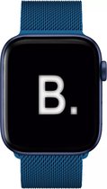 BYSTER. Milanees bandje voor Apple Watch - 42/44/45 mm - Blauw