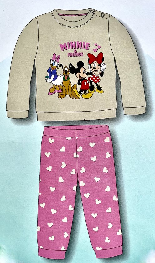 Disney- Minnie et ses Amis - Pyjama - Taille 74/80