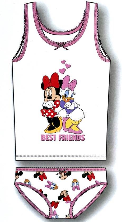 Disney-Minnie en vrienden-ondergoedset-maat80/86
