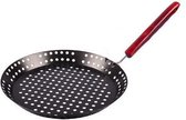 bbq-collection-barbecuepan-32-cm-staal-zwart-rood