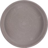 Mica Stan bord rond grijs basalt D16cm