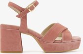 VIA VAI Cassia Six Sandalen - Met Hak - Roze - Maat 42