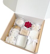 R.Gifts - Bad Box - Cadeaubox - Verwen Box - Geschenkset - Cadeaudoos - Cadeauset voor Vrouw - Geschenkdoos - Verjaardag cadeau - Giftbox - Giftset - Badset
