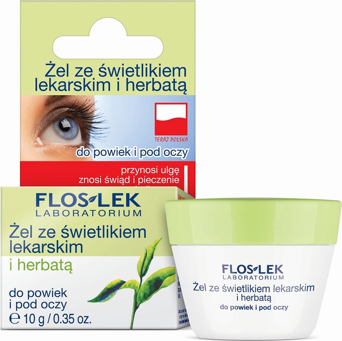 Floslek - Gel From The Common Room And Tea For The Eyelids And Under The Eyes 10G