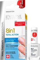 Eveline 8 in1 Total Action Intensive Nail Conditioner & Strengthener 12ml