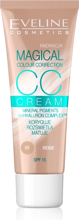 Eveline CosmeticsÂ CC Cream Magical Colour Correction Beige 30ml.