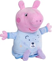 Peppa Pig Good Night - Blauw - Pluche - Alle leeftijden - 2-in-1 met slaapliedje en nachtlicht - Knuffel