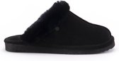 Warmbat Lismore Suede Dames Pantoffels - Black - Maat 39