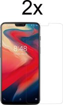 iParadise OnePlus 6 Screenprotector - Beschermglas OnePlus 6 Screen Protector Glas - 2 stuks