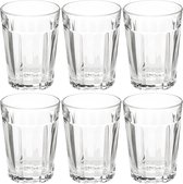 Set van 18x stuks water/sap glazen Lorenz 250 ml van glas - Drinkglazen - Waterglazen