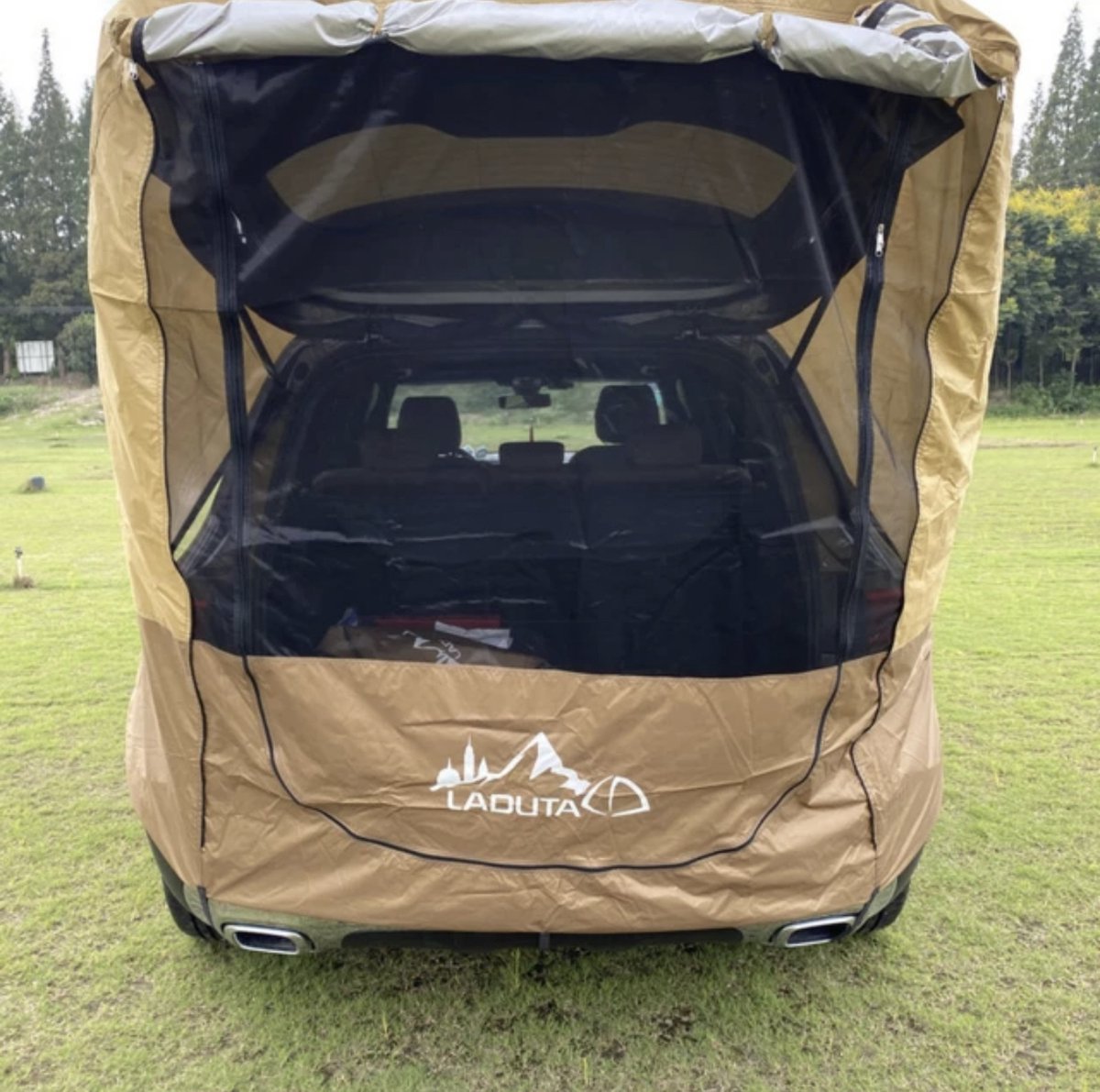 Comorama halfgeleider Verslaving Auto kofferbak tent – Uitklapbaar - Regenbestendig Zonnescherm - Camping -  Auto Tail... | bol.com