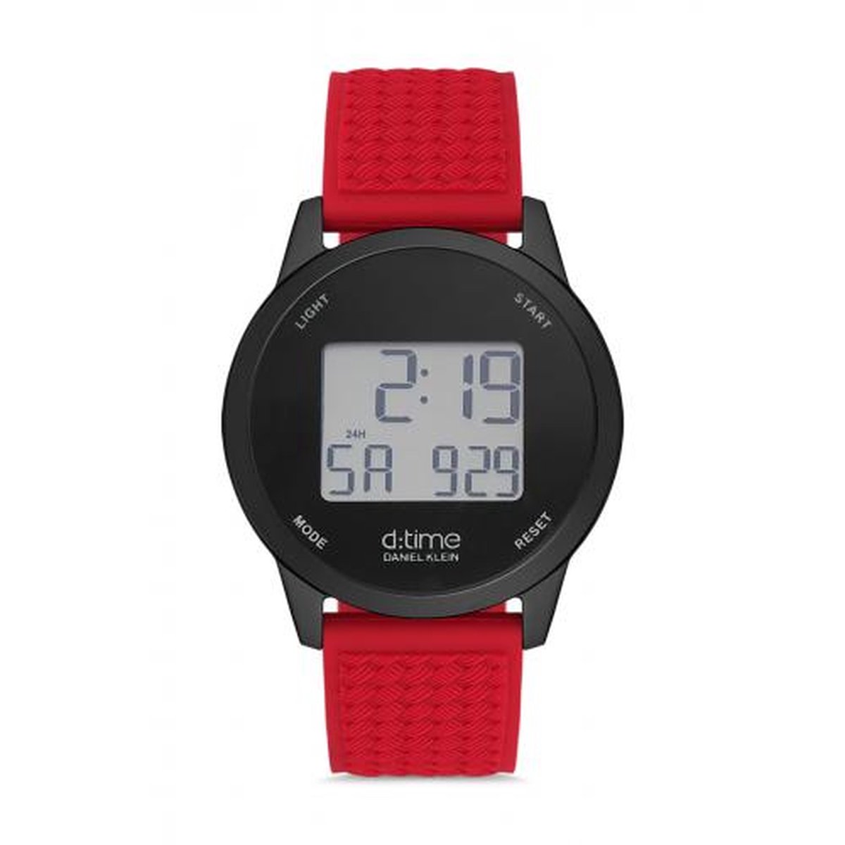 Daniel Klein DK.1.12640-5 - Horloge - Digitaal - Mannen - Heren - siliconen band - Touchscreen - Rood