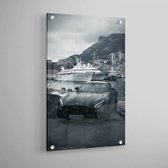 Wallmastr - Sinister Mercedes schilderij - Wanddecoratie - Premium Glas - 70X100cm