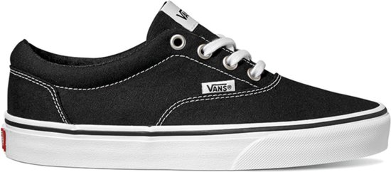 Vans Doheny Canvas Dames Sneakers - Black/White - Maat 41