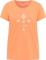 Mustang T-shirt Alina oranje dames - maat M