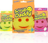 Scrub Daddy Original + Lemon en Mommy - Schoonmaakspons 3 kleuren