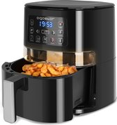 Aigostar Maha 30XVE - Airfryer - Heteluchtfriteuse - Inhoud 4Liter - met visueel kijkvenster - 7 programma's - 1600W - Zwart