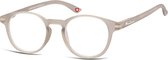 Montana Eyewear MR52C ronde leesbril +1.50 grijs