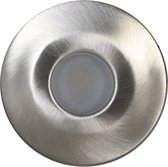 tuinverlichting Alpha 3,2 x 2,3 cm RVS zilver 2 stuks