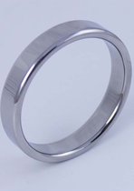 Mr. Thready 45 | Stainless Steel Cock Ring - Thickness 4.5 mm. Heigth 11.6 mm. Ø 45 mm.