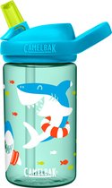 CamelBak Eddy+ Kids - Drinkfles - 400 ml - Groen (Summer Sharks)