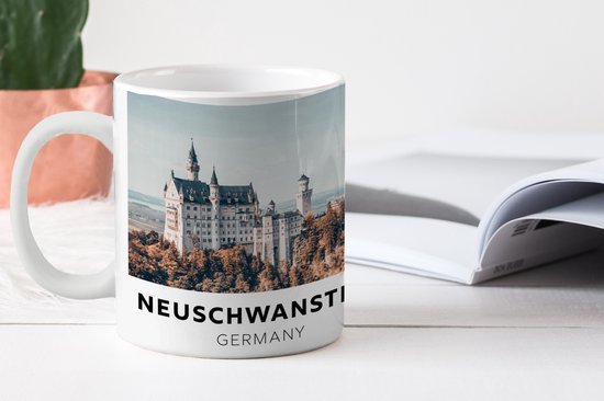 Mug - Tasse à café - Allemagne - Architecture - Kasteel - Mugs - 350 ML - Tasse - Tasses à café - Tasse à thé