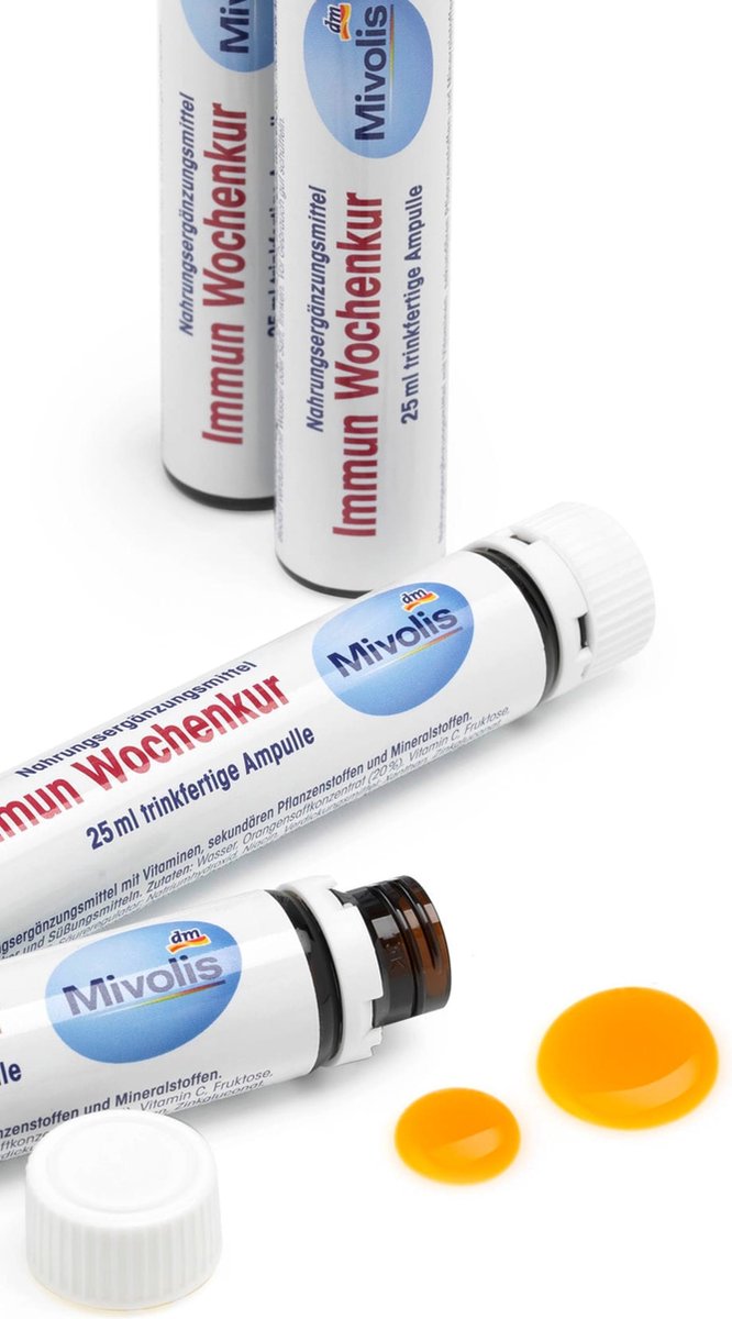 Mivolis Immun wekelijkse behandelampullen 7 stuks, 175 ml