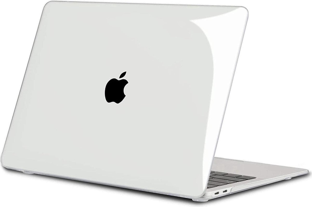Macbook case - Macbook hoesje - Macbook MBA 13.3 A1932 - Transparant