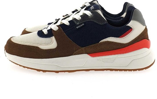 Mexx Sneaker Huxley Cognac/Marine - Homme - Taille 42