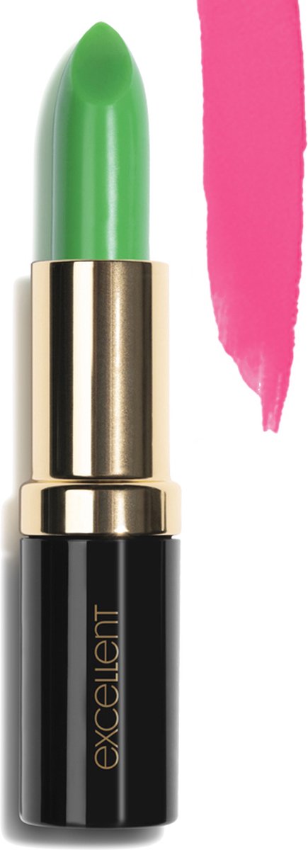 Lavertu - Lipstick Excellent groen - Verandert van kleur - Hydraterend - Waterproof - Gepersonaliseerde lipkleur