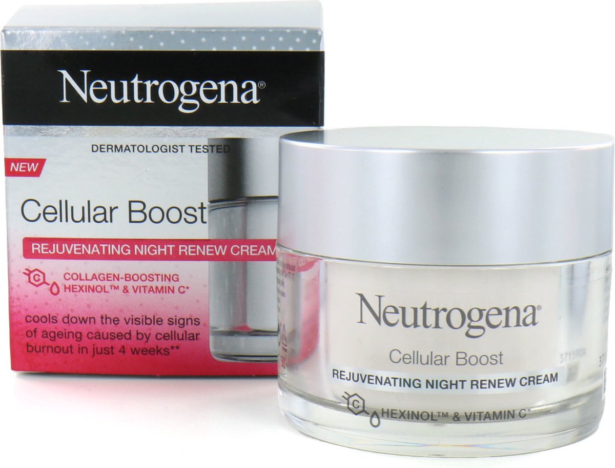 Neutrogena - Cellular Boost (Rejuven Ating Night Renew Cream) 50 Ml