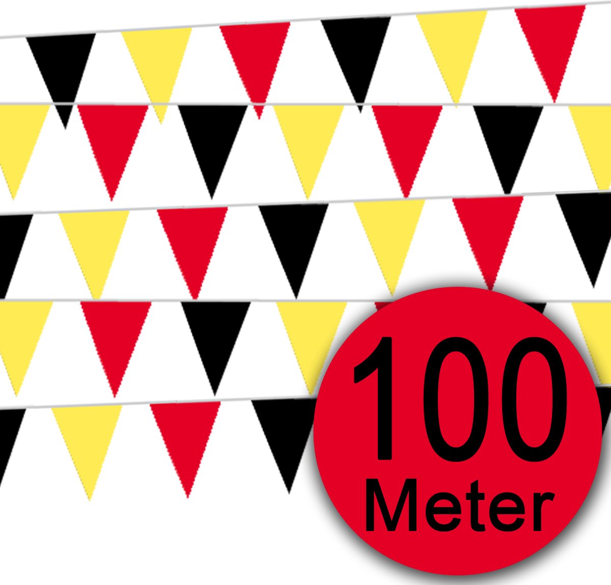 Vlaggenlijn - 100 meter - Duitsland EK/WK Voetbal