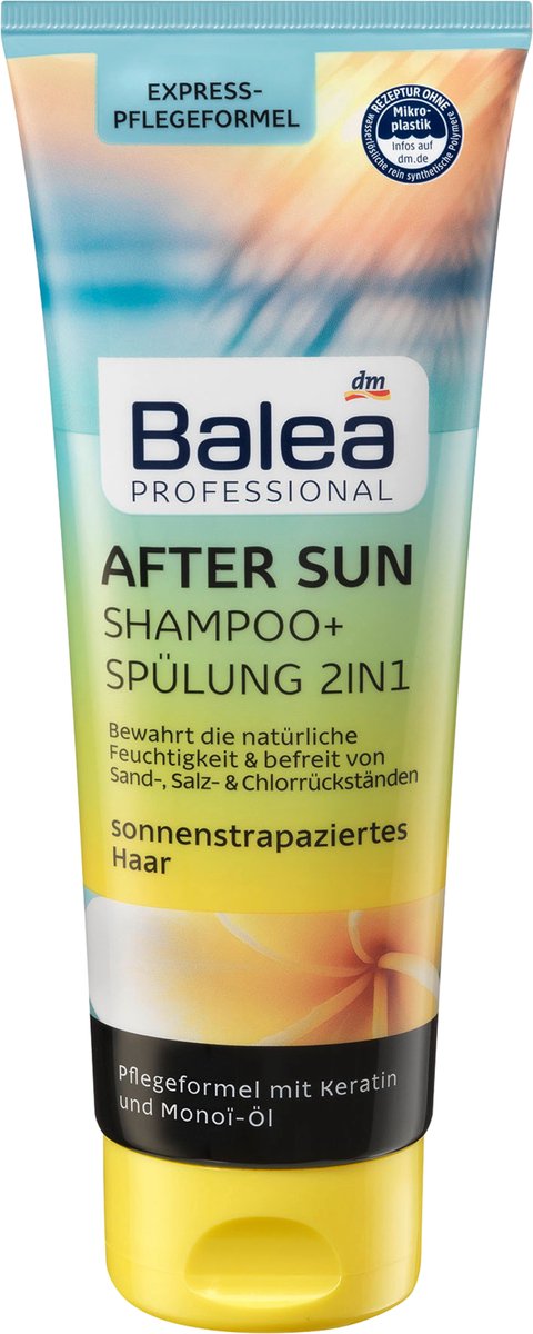 Balea After Sun 2in1 Shampoo + Conditioner, 250 ml