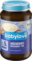 babylove - Babymaaltijd - griesmeel vanaf 5 Maanden - 190g - 1 STUK