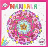 Kleurboek mandala voor Kinderen met Vlinders mandala Dieren