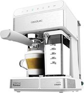 Bol.com Cecotec Power Instant-ccino 20 Touch Vrijstaand Combinatiekoffiemachine Roestvrijstaal Wit 14 l 2 kopjes Half automatisch aanbieding
