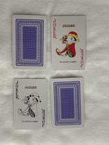 Speelkaarten 1 stok speelkaarten 4 x 13 kaarten + 2 Jokers , 54 kaarten Pokerkaarten