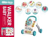 Bébé Walker - Jouet Éducatif bébé - avec musique et lumières joyeuses - jouet de marche pour bébé - bleu