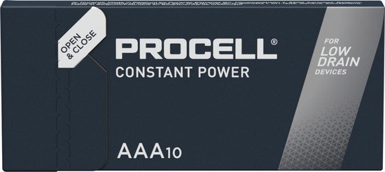Batterij Duracell Industrial Alkaline AAA / LR3 - 10 stuks van Duracell — afbeelding 4