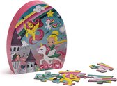 Eurekakids Puzzel Unicorn - 36 Stukjes - Kinderpuzzel met Eenhoorns en Prinsessen - 50 x 40 cm