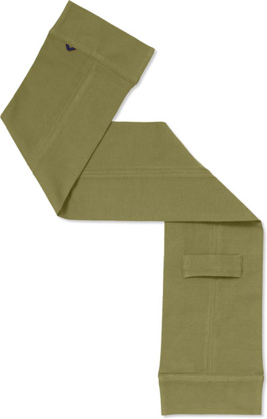 Silky Label sjaal pesto green - maat 62/68 - groen