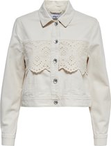 ONLY Onlvibbe OTW Veste Rembourrée Au Crochet Jacket Femme - Style Confortable Et Tendance
