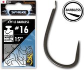 Browning Sphere CPF LS Barbless (15pcs) - Maat : Haak 16