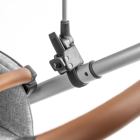Reer ShineSafe kinderwagen parasol Grey Melange van Reer — afbeelding 3