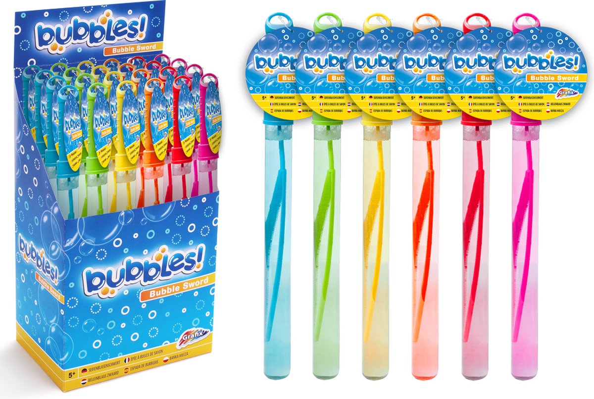 Bellenblaas Uitdeelcadeaus 24pcs - Uitdeelcadeautjes Traktaties - Bellenblaas Uitdeelcadeaus - Traktatie Bellenblaas voor Kinderfeestjes - 6 Kleuren