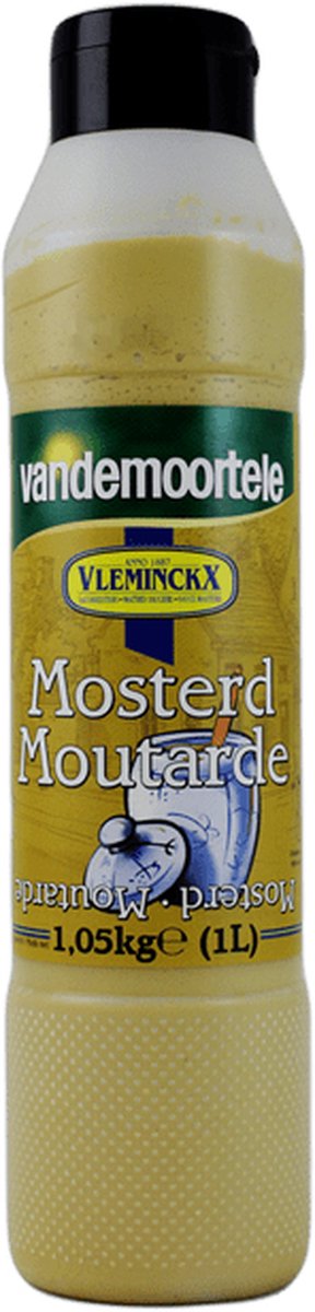 Vandemoortele Mosterd saus 1L | Vlemincks sinds 1887