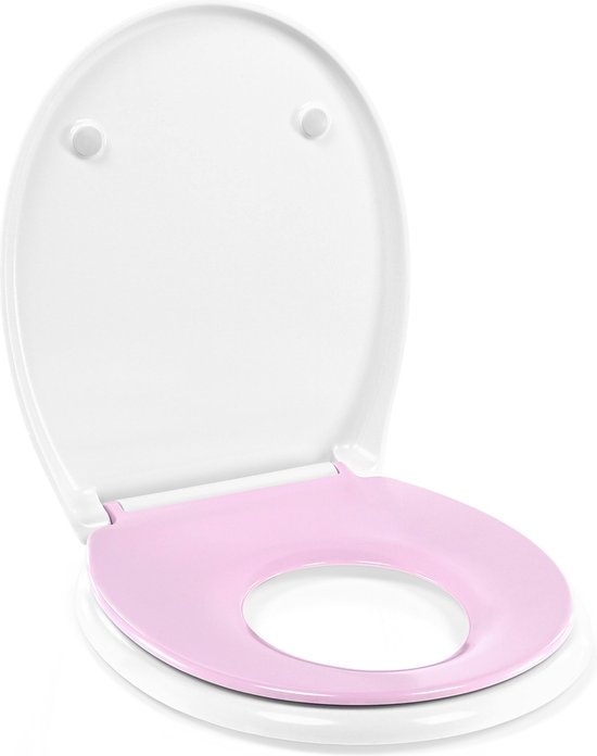 Cozytrix Toiletbril Soft Close Duroplast met extra kinderzitting en Afklikbaar