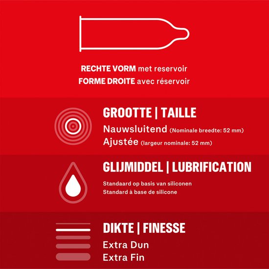 Durex - Condooms Thin Feel Extra Dun 10 st.