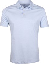 Desoto - Polo Kent Lichtblauw - Slim-fit - Heren Poloshirt Maat L