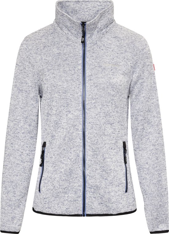 Nordberg Andrea Fleece Vest Dames Lichtblauw melange Maat XXL bol
